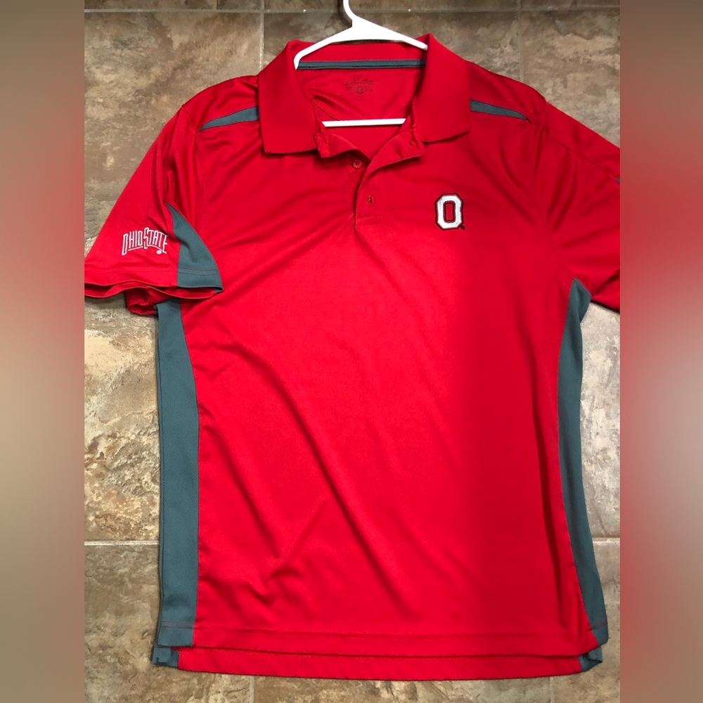 Scarlet & Gray Ohio State polo